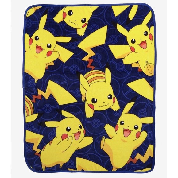 Northwest Bedding Pokemon Pikachu Throw Blanket 48 X 6 Poshmark
